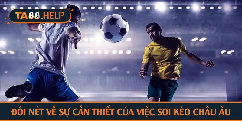 Đôi nét về sự cần thiết của việc soi kèo châu Âu TA88